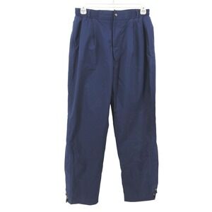 Tourney Gore-Tex Golf Rain Pants Mens Large Navy Waterproof Windproof Golf Pants